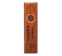 Wood Kazoo, Kazoo, Compact Vintage con 2 diafragmas, 1 cubierta de diafragma para acompañamiento con ukelele para acompañamiento con guitarra
