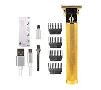 Wood.L Cortapelo eléctrico y recortador | Cortapelos para Hombres | Cortabarbas | Cortapelos Recargable sin Cable para Barba, Cara, Nariz y Orejas