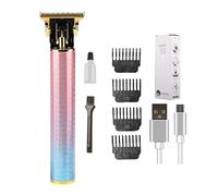 Wood.L Cortapelo eléctrico y recortador | Cortapelos para Hombres | Cortabarbas | Cortapelos Recargable sin Cable para Barba, Cara, Nariz y Orejas