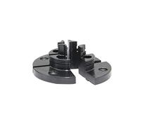 Wood Lathe Chuck Jaw Set for TASP MWLC100C, Step Round Pin Jaw Set Self Centering Parts Woodturning Accessories (Size : 1 x Step Jaw)