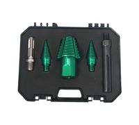 Wood Log Splitter, Firewood Drill Bit Cone Driver, Heavy-Duty Screw Design, Removable Chopping Tool for Home Repair, Crafting, Muebles Assembly, Farm, Camping, Outdoor Tasks