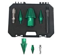 Wood Log Splitter, Firewood Drill Bit, Heavy-Duty Cone Driver, Removable Chopping Tool, Compact Ideal for Home Repair, Craft Projects, Furniture Assembly, Farm, Camping, and Outdoor Tasks