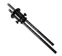 Wood Marking Gauge, Double Scaling Measuring Ruler, Aluminum Alloy Material, Woodworking Carpentry Guide for Craftsmen, Cabinet Furniture Projects and Room Carpenter, 25,6 x 4,5 cm