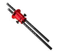 Wood Marking Gauge | Woodworking Marking Scriber | Double Scales Ruler Scribing Tool Aluminum Alloy Guide for Cabinet Furniture Projects Home Craftsmen Carpenter