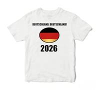 WOOD MEETS COLOR 2026 Fútbol Familias Look coordinado Camisetas Parejas y familias de Aficionados al fútbol Top Camisetas para Deporte(Mujer-Germania-S)