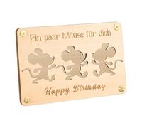 Wood Money Holder Cash, Cartoon Animal Wallet, 6.3x4.33in Desk Decor Cute Purse, Wooden Money Storage Organizer, Authentic & Stylish for Home, Room, and Gifting, 1, Se référer au descriptif