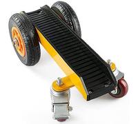 Wood Mover 300Kg Capacity, Heavy Duty Panel Dolly, I-Beam Width 3.4 Inch - 7.87 Inch, Mover Trolley With Solid Tyre Wheels For Sheet Material Glass Plywood Door Window Frame Plasterboard, HUANGHAIQI