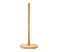 Wood Paper Towel Holder - Bamboo Wood, 11.2x4.5in Countertop Stand Anti-Skid Base | Easy Assembly Stable Design, Farmhouse Kitchen Roll Dispenser Organizer For Kitchen Countertop, Cabinet