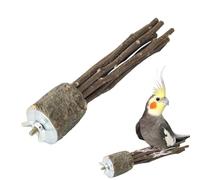 Wood Perch - Perches for Cage, Bird Cage Perch - Wooden Stand Branch, Paw Grinding Fork Parakeet Stick Ejercise Training Branches for Cockatiels, Small Birds