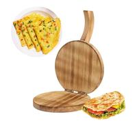 Wood Pie Crust Press | Wood Dumpling Wrappers Presser, Kitchen Gadgets, Wrapper Maker With Functional Style, Multi-Purpose, For Parents Beginners Home Gatherings