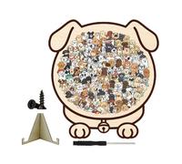 Wood Puzzles - Animal Adult 135 Piece Cat & Dog Silhouette Board Toys