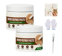 Wood Repair Paste for Furniture and Floor,Scratch Remover & Restorer，2*White