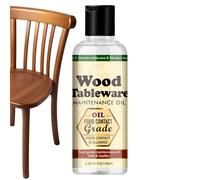 Wood Restorer Oil - 120ml Crack-Prevention Agent,Wood Furniture Tableware Coating Oil | Mineral Oils To Protect And Restore Woods | For Dining Room Living Room Kitchen Apartment Cabinet Table Shelf
