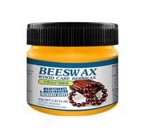 Wood Seasoning Beeswax, Furniture Polish Wax, Natural Wood Care, Multipurpose Beeswax for Polishing, Floor and Cabinet Maintenance, 200g, Ideal for Home and workplace Use