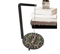 Wood - Soporte de para joyas, soporte artístico, soporte rústico, elegante marco moderno, estante organizador decorativo resistente, hecho a mano, elegante energía de yoga