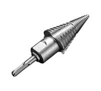 Wood Splitter Drill Bit, High Carbon Steel Cone Driver, Heavy Duty Tool | Outdoor accessory, wood splitter drill bit, high carbon steel cone driver, heavy duty tool for organized farm, garden, and ca