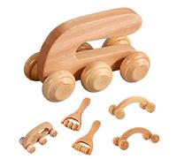 Wood Therapys Roller Massage Tool | Muscle Belly Relief Tool Wooden Body Therapys Massager | Multi-Functional Back Roller Eases Muscle Tension for Office Workers, Elderly