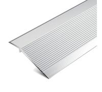 Wood to Carpet/Laminate to Tile,Transition Strip Aluminum Alloy Transition Strip for Big Drop, Scratch-Resistant Cuttable Edge Reducer, Edge Decoration(White)