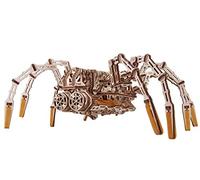Wood Trick Araña Mecánica Puzzle en Madera 3D - Recorre hasta 2 m - Kit de Modelo en Madera para Construir para Adultos y Niños