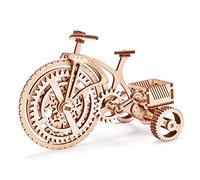 Wood Trick - Bicicleta - Puzzle 3D madera - Rompecabezas adultos - Ensamblaje sin pegamento - 89 piezas