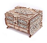 Wood Trick - Caja Treasurebox de madera con cristales Swarovski de 192 piezas.