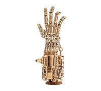 Wood Trick Mano Robótica Cibernética Rompecabezas de Madera 3D para Adultos para Construir - Modelos de Madera Proyecto de Ingeniería DIY Rompecabezas Mecánicos 3D Kits de Modelos para Adultos