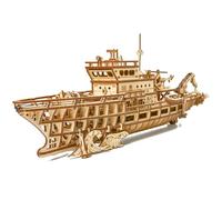 Wood Trick Ocean Yacht Puzzle 3D de Madera para Adultos para Construir
