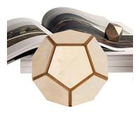 Wooden 12 Sided Dice - Polyhedral Game Dice Favors - Decision Making Helper Board Game for Travel Apartment Dates College Dorm Home Road Trips School