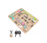 Wooden Anxiety Relief Sensory Activity Board for Alzheimer's Care