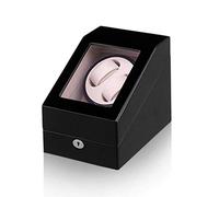 Wooden Automatic Watch Winder Box For 2 Watches + 3 Storage,4 Rotation Mode Setting,Extremely Silent Motor,Wood Shell Piano Paint Exterior