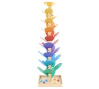 Wooden Ball Run Musical Interactive Educational Toys | Rolling Ball Activity, Hands On Coordination Play, Encourages Motor Skills And Focus, Ideal For Preschool Classroom Home