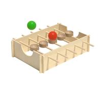 Wooden Ball Toy For Home - Early Learning Table Game, Rolling Maze Track Puzzle | Educational Wood Activity Board Skill Development Coordination Training Play Equipment For Kids Entertainment