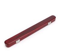 Wooden Baton Box, Conductor Baton Storage Case, Handmade Protective Music Baton Box with Dual Metal Buckles, Durable Composite Wood Case for Orchestra Conductors and Musicians