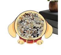 Wooden Bear Jigsaw Puzzles - 135 piezas Fun Animal Shaped Challenging Game | Animal Puzzles for Kids Family Free Time Party Home Office School Birthday