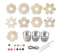 Wooden Bird Feeder, Wood Bird Feeder Craft, Sparrow Food Container Assembly Kit for Stem Activity Backyard Garden Learning Project, School Classroom Crafts, Holiday Summer Camp Fun 15.5x15.3cm