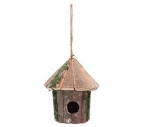 Wooden Bird House Decorative Hanging | with Predator Guard