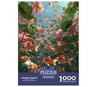 Wooden Boats and Floress Puzzle De 1000 Piezas para Adultos Rompecabezas DIY, Pasatiempo Creativo, Regalo, Diversión Juguete De Desafío Educativo70x50cm/1000pcs