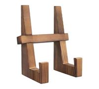 Wooden Book Holders, Kitchen Counter Stand, Cooking Books Display, Tablet Holder Stands, 4.72x4.72x8.86 Inches, Accessory for Home Chefs and Cooking Lovers