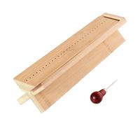 Wooden Bookbinding Punch Cradle - Wooden Frame with Hole Guide