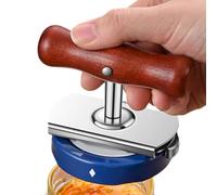Wooden Bottle Opener - Portable Handheld Cork Pull Device for Celebrations Friends Lovers Events | Stainless Steel Mechanism, Ergonomic Timber Grip, Party Use, Home Bar Access Tool
