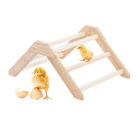 Wooden Brooder Stand for Baby Chicks, Multifunctional Roosting Perch for Poultry, Parrots, Sparrows, Small Animals, and Hamsters, Ideal Coop Accessory for Animal Habitats, 50x36x22.5cm