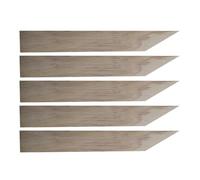 Wooden Caulking Tools, Wooden Sealant Finishing Tool, 7.87x1.18x0.79 inches Portable Caulking Applicator for Seamless Window, Door, and Wall Gap Sealing