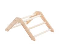 Wooden Chick Roost, Natural Brooder Perch, Non-Slip Training Stand, Poultry Gym Equipment, Solid Timber Roosting Bar, Coop Habitat Accessory