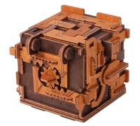 WOODEN.CITY Escape Room - Caja de rompecabezas de madera 3D para adultos y adolescentes, caja de rompecabezas de acertijo secreto con mecanismo de caja de pista, kit de caja de rompecabezas de madera