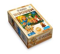 WOODEN.CITY Rompecabezas de madera para niños, princesa y enanos