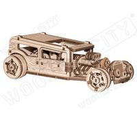 Wooden.City WR339 Serie De Vehículos - Coche Americano Clásico "Hot Rod"