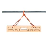 Wooden Climbing Finger Board - Portable Hanging Arm Strength Trainer | Indoor Outdoor Forearm Exerciser for Climbers | Grip Training