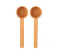 Wooden Coffee Bean Spoon, Designed for Easy Scooping And Measuring, Home Decorative Spoons, Natural Environmental Protection, 2Pcs