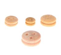 Wooden Craft Wheels - Reusable Pulley Blocks Kit, Natural Wood Model Components Set, Portable DIY Building Accessories | Sailing Boat Projects Educational Crafts Hobby Making Supplies For Men Women