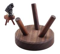 Wooden Crystal Holder Stand is designed to keep your crystal ball stable,